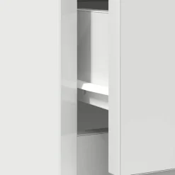Aparador Rumba 2 puertas + cajón blanco 65x71x35 cm