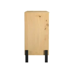 Aparador Soleá 2 puertas + 4 cajones natural 81x138x40 cm