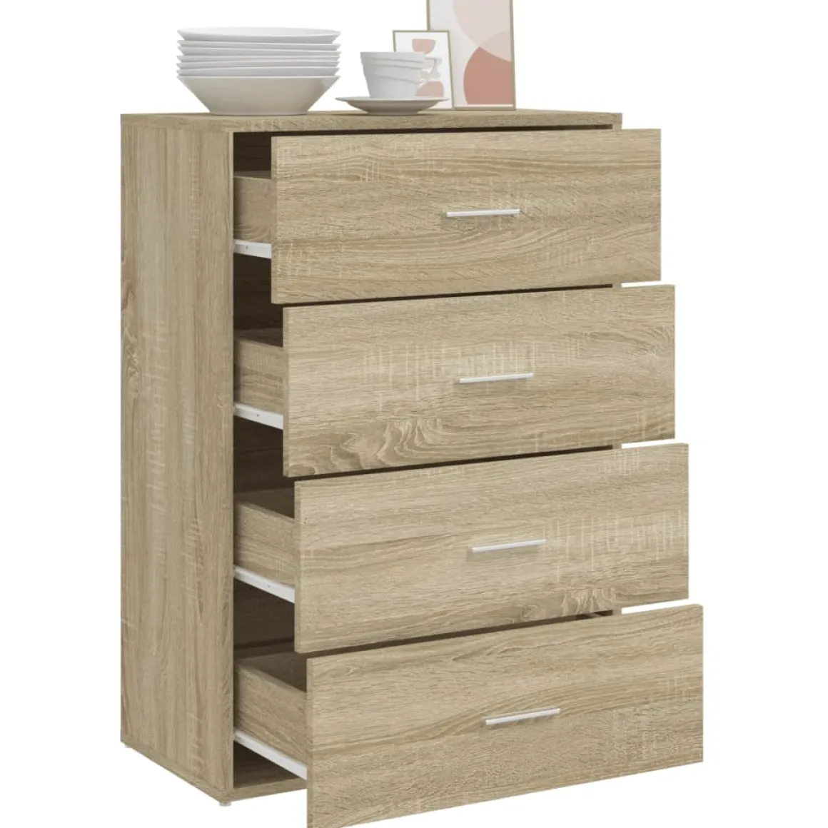 Aparador Soma 4 cajones 84x60x31 cm