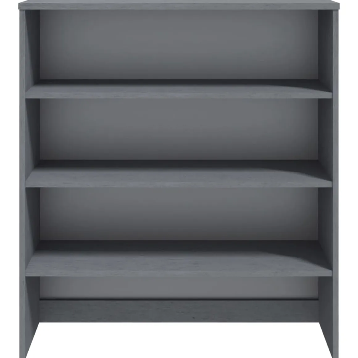 Aparador superior Hamar 3 niveles madera de pino 100x90x30 cm