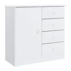 Aparador Turia 4 cajones + 1 puerta 73x77x35 cm