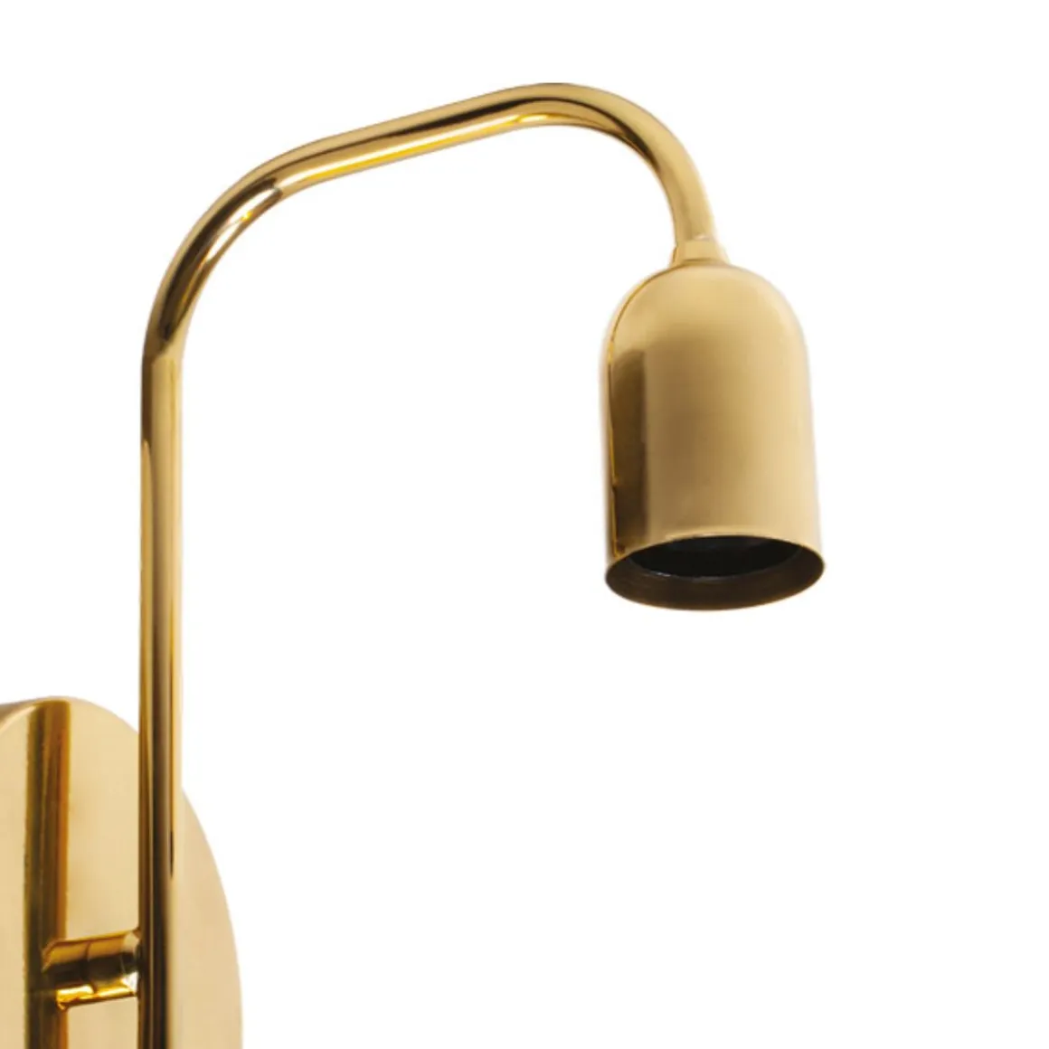 Aplique Space Lumit 60W latón 24x12x19 cm