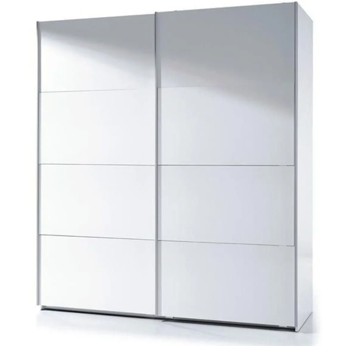 Armario Arya 2 puertas correderas blanco Artik 200x150x60 cm