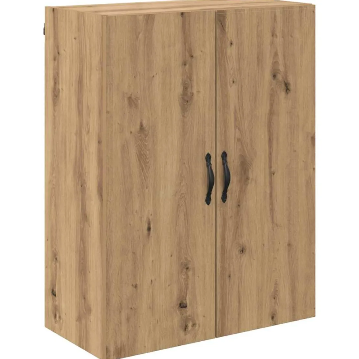 Armario auxiliar Carmina 2 puertas + 3 cajones natural 180x69,5x34 cm