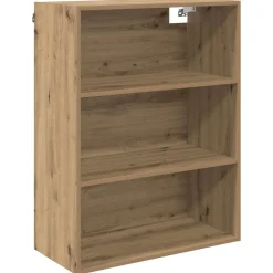 Armario auxiliar Caterina 2 puertas + 3 estantes roble 180x69,5x32,5 cm
