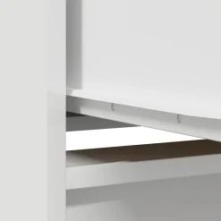 Armario auxiliar Celeste doble puerta + cajón blanco 119,5x55,5x34 cm