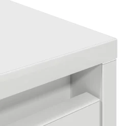 Armario auxiliar Celeste doble puerta + cajón blanco 119,5x55,5x34 cm