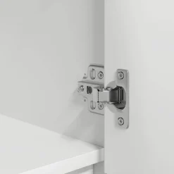 Armario auxiliar Celeste doble puerta + cajón blanco 119,5x55,5x34 cm