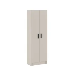 Armario auxiliar New Aura 2 puertas + 4 compartimentos 180x60x34,4 cm