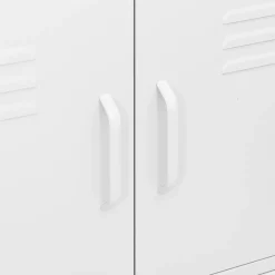 Armario auxiliar Offix 4 puertas con 2 estantes 101,5x80x35 cm