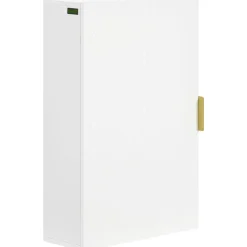 Armario auxiliar Turmalina Kleankin estantes ajustables blanco 60x40x15 cm