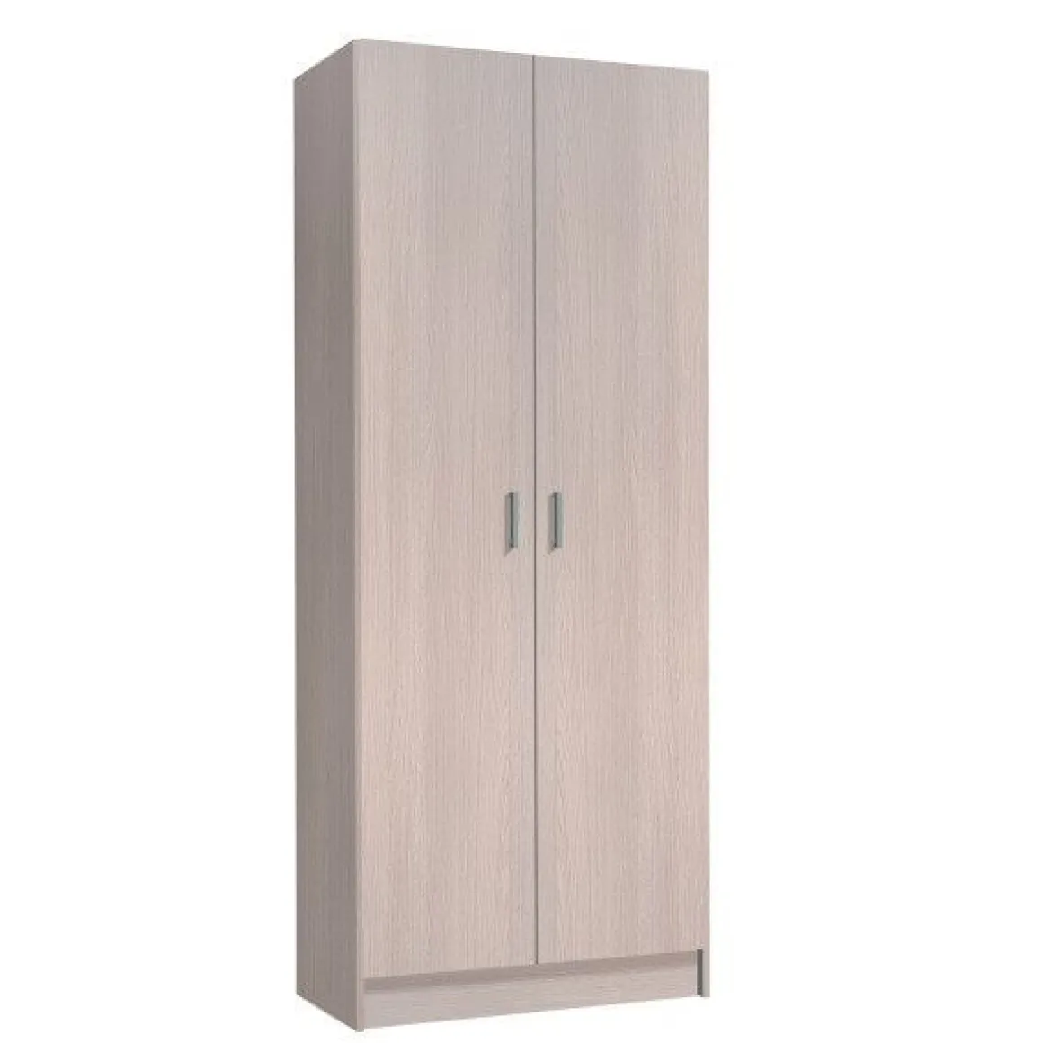 Armario auxiliar Use 2 puertas con escobero 180x73x37 cm