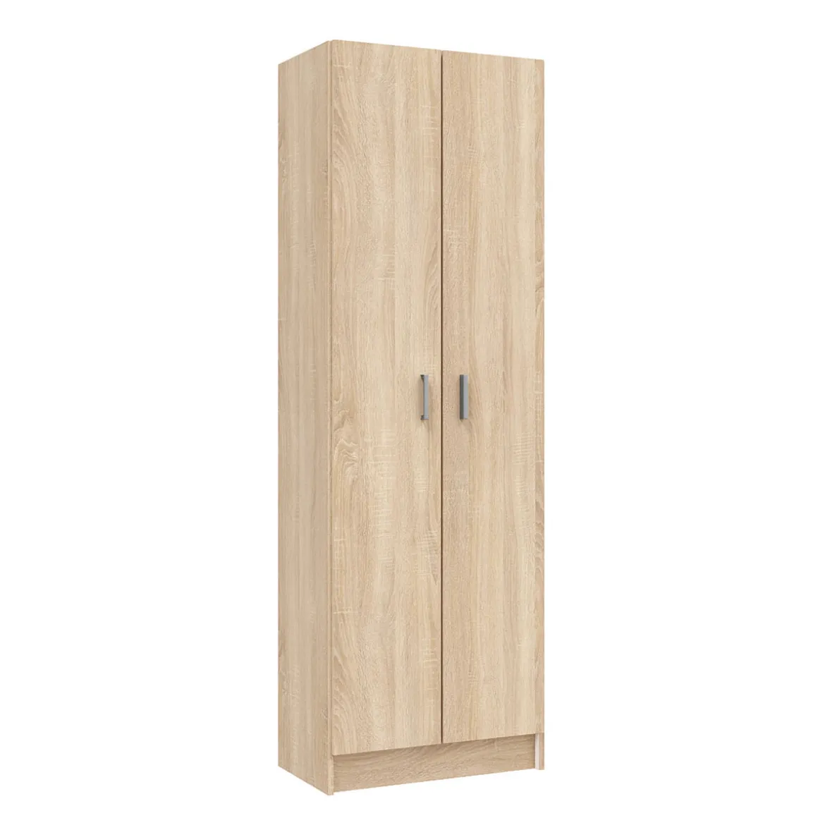 Armario auxiliar Use 2 puertas con 5 estantes natural 180x59x37 cm