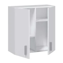 Armario auxiliar Use diseño alto con 2 puertas blanco 60x59x26,5 cm