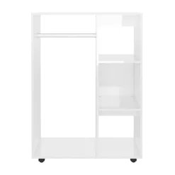Armario Cavolo diseño sin puertas con ruedas 110x80x40 cm