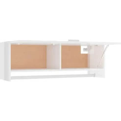 Armario compacto Apolo 1 puerta + 1 barra para colgar 35x100x32,5 cm