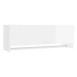 Armario compacto Apolo 1 puerta + 1 barra para colgar 35x100x32,5 cm