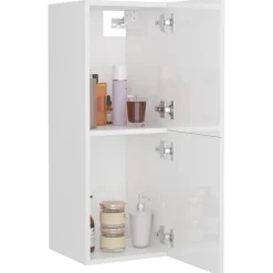 Armario de baño Barbate 2 puertas 80x30x30 cm
