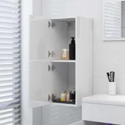 Armario de baño Barbate 2 puertas 80x30x30 cm