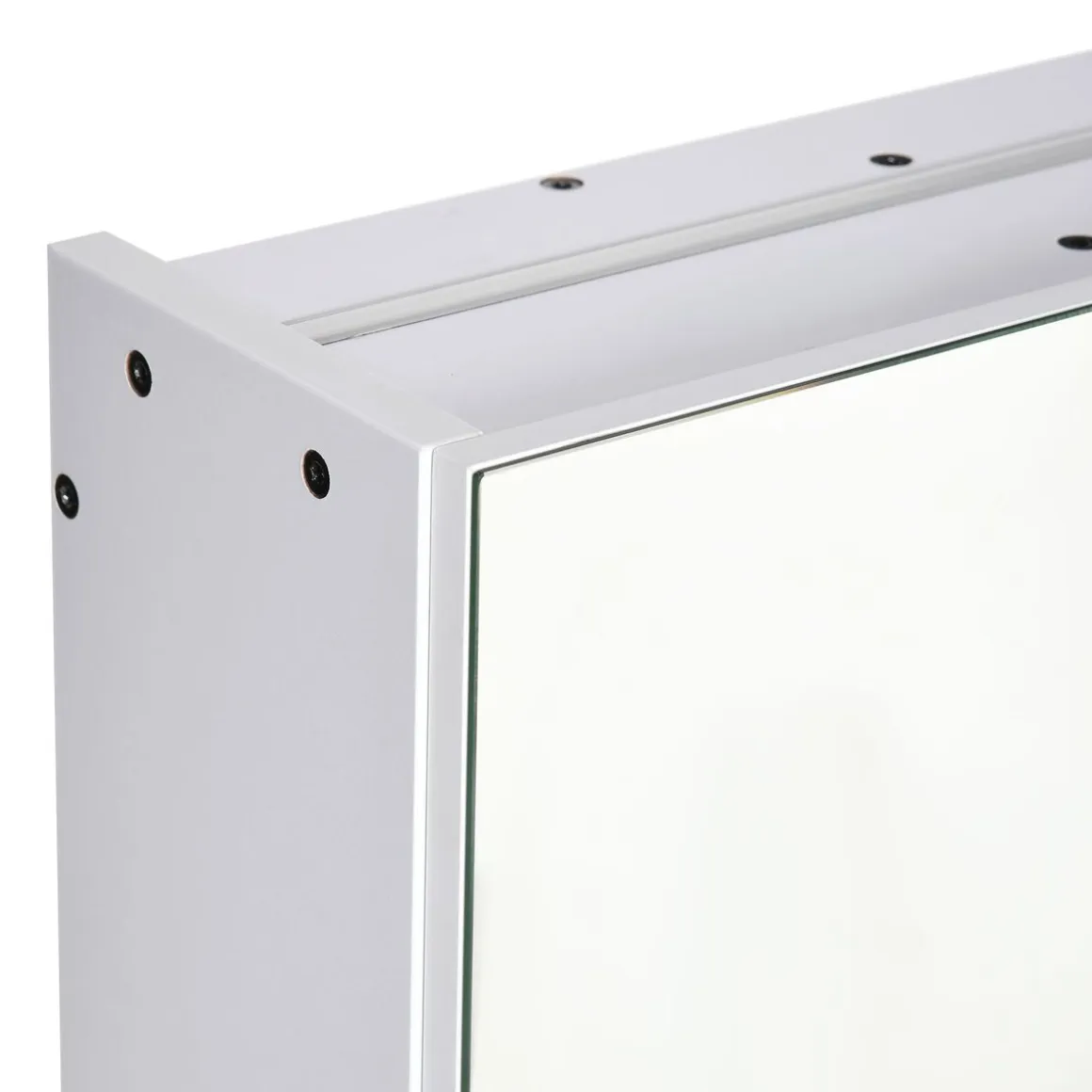 Armario de baño Chakra Kleankin con luz LED blanco 75x90x15 cm