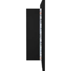Armario de baño con espejo Rieti con luz LED 45x100x12 cm