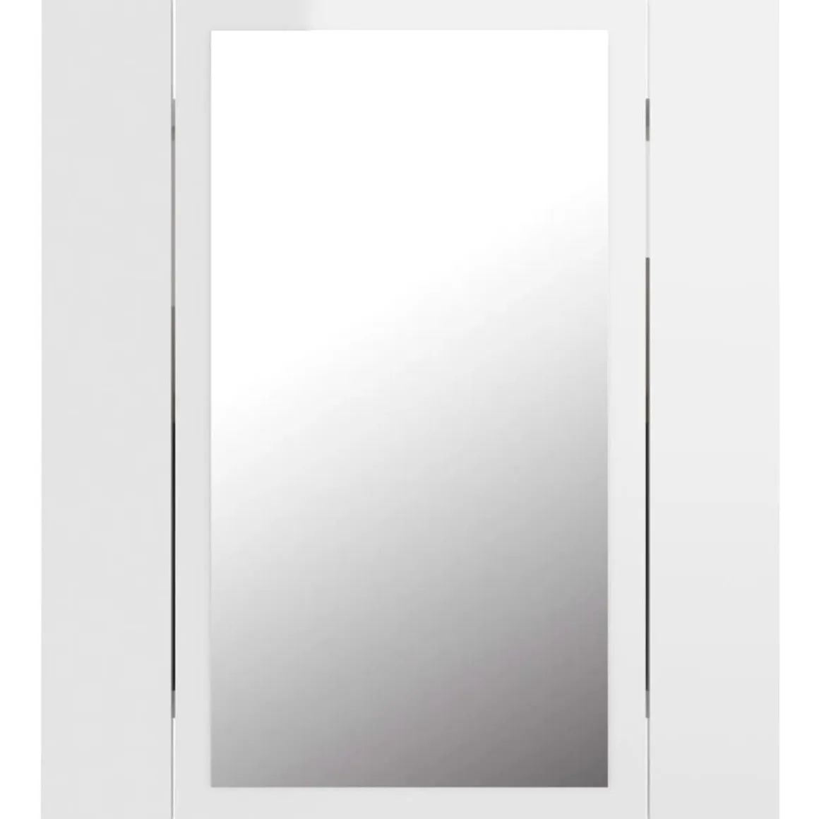 Armario de baño con espejo Rimini con luz LED 45x40x12 cm