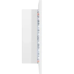 Armario de baño con espejo Rimini con luz LED 45x40x12 cm