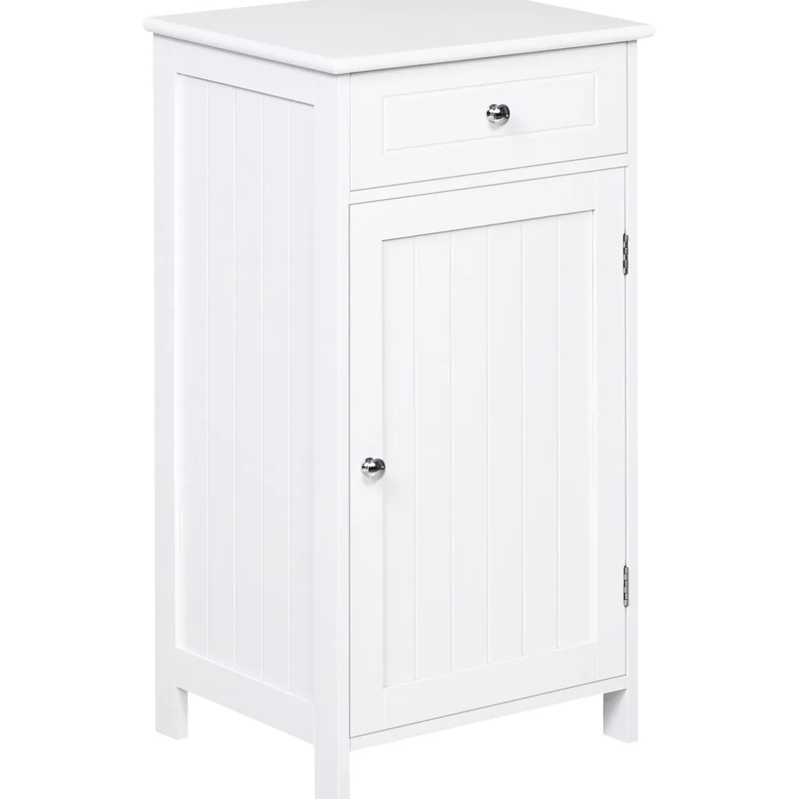 Armario de baño Ocean Kleankin 1 cajon + 1 puerta blanco 77x43x34 cm