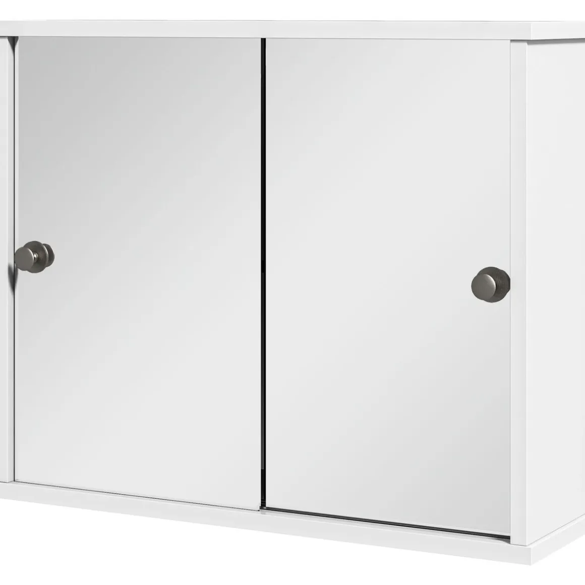 Armario de baño Purpurita Kleankin con espejo blanco brillo 45x55x15 cm