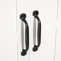 Armario de baño Salomon Homcom 2 puertas blanco 58x60x19,8 cm