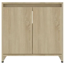 Armario de baño San Vicente madera roble claro 61x60x33 cm