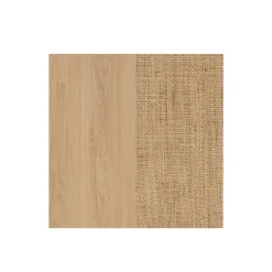 Armario de pared Lara 2 puertas puccini/textil 46x130x27,9 cm