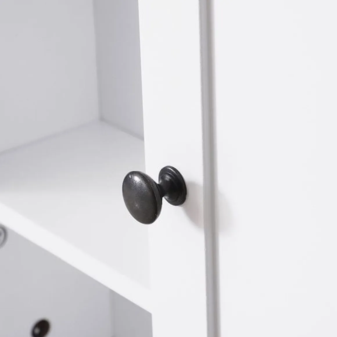 Armario de pared multifuncional blanco 50,5x14,5x53 cm