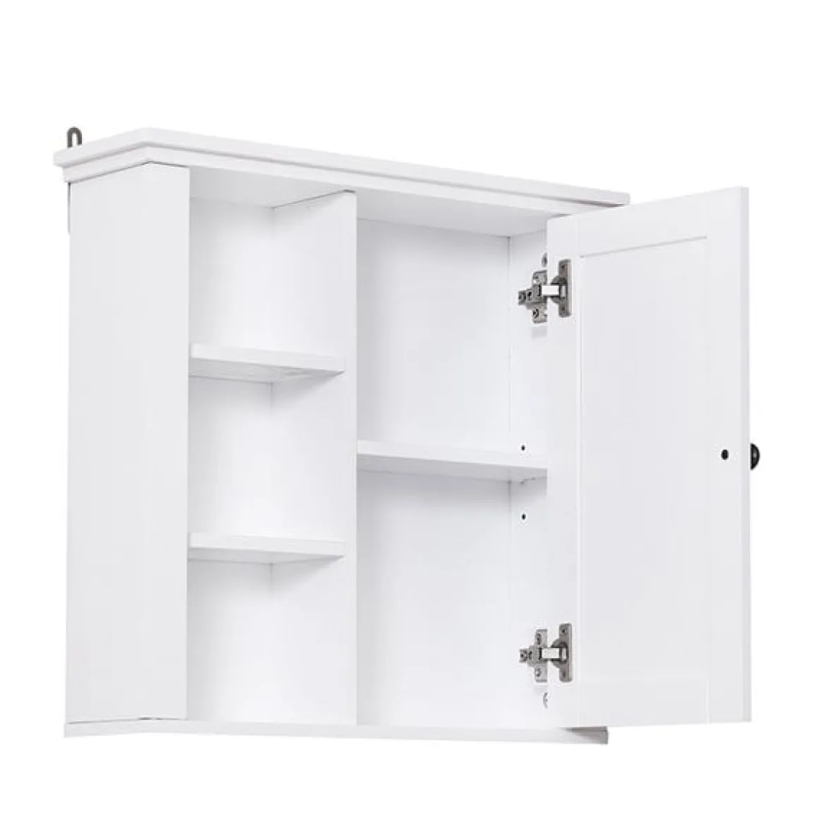 Armario de pared multifuncional blanco 50,5x14,5x53 cm