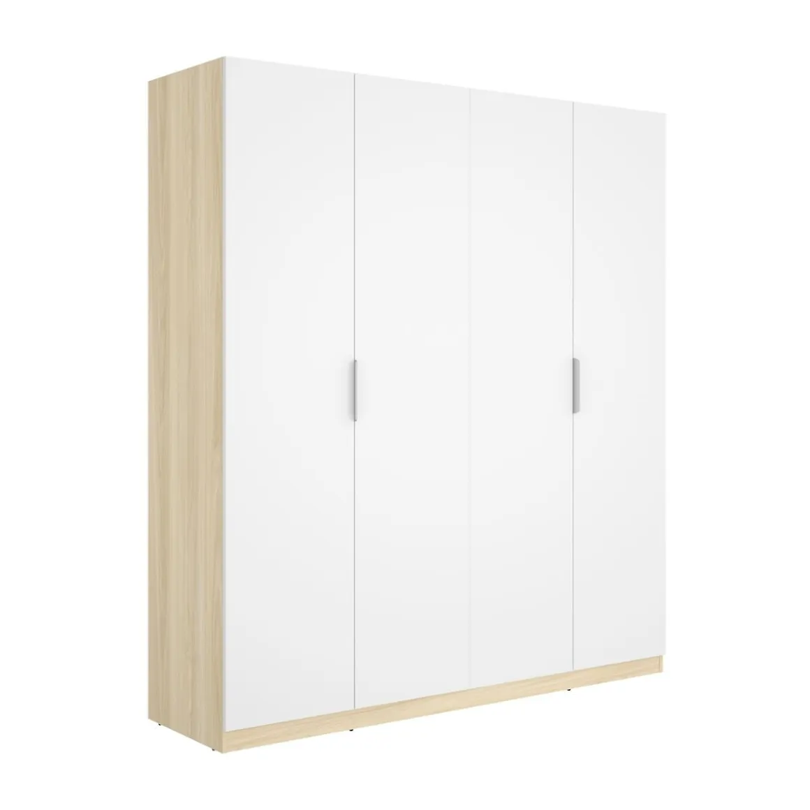 Armario Emax 4 puertas abatibles 203,5x182,1x51,4 cm