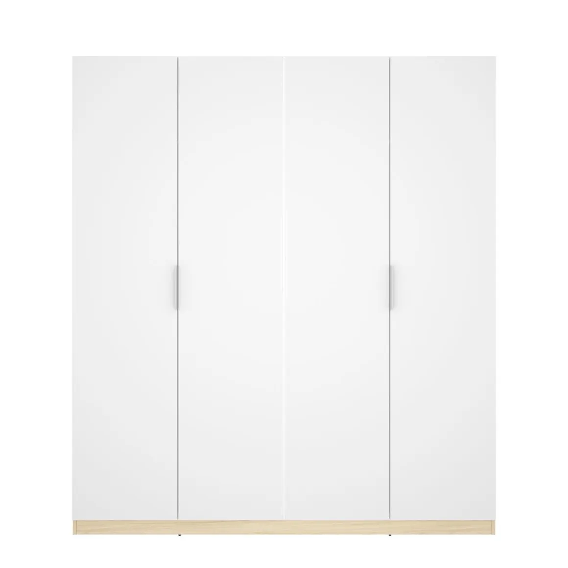 Armario Emax 4 puertas abatibles 203,5x182,1x51,4 cm