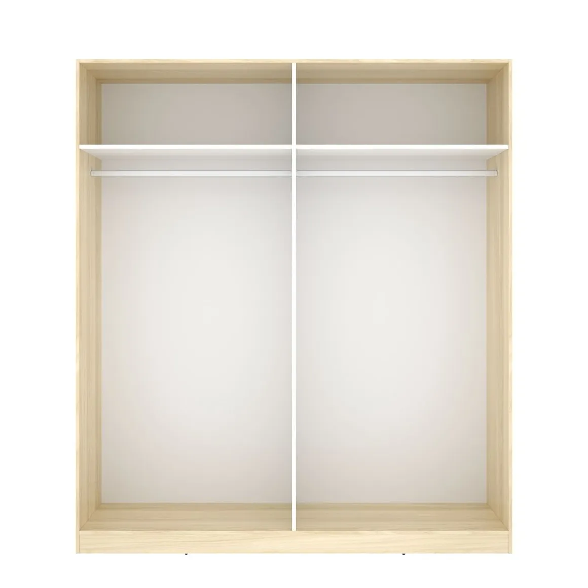 Armario Emax 4 puertas abatibles 203,5x182,1x51,4 cm