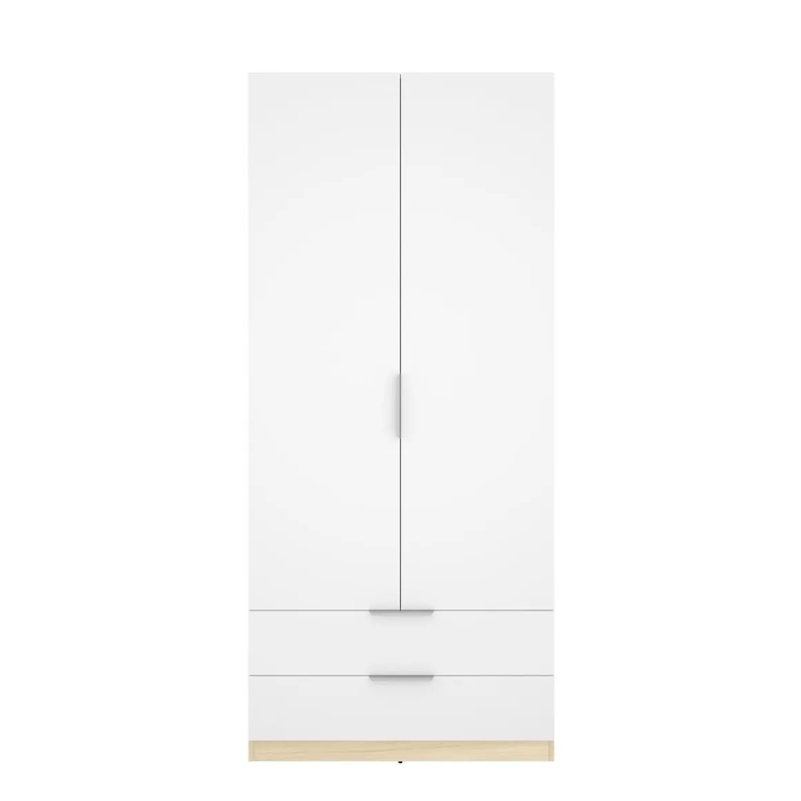 Armario Emax 2 puertas batientes y 2 cajones 203,5x91x51,4 cm