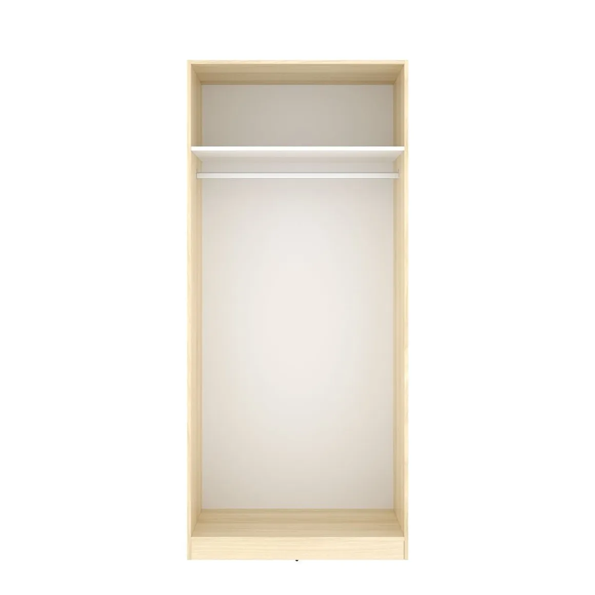 Armario Emax 2 puertas batientes con barra 203,5x91x51,4 cm