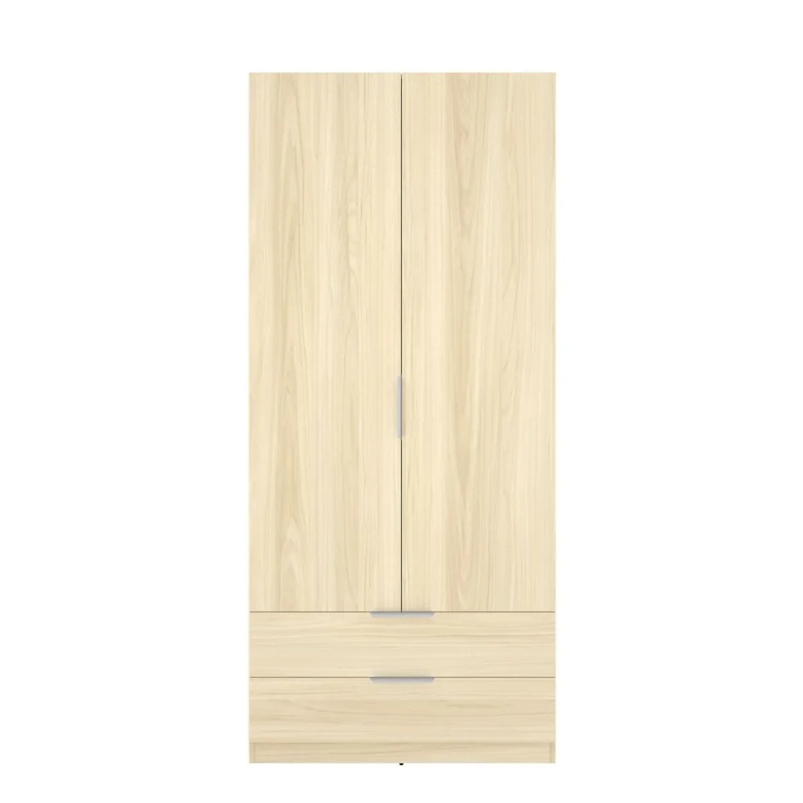 Armario Emax 2 puertas batientes y 2 cajones 203,5x91x51,4 cm