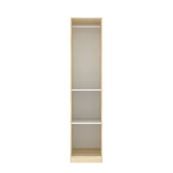 Armario Emax una puerta con barra y 2 estantes 203,5x45,5x51 cm