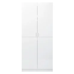 Armario Enara 2 puertas diseño minimalista 180x80x52 cm