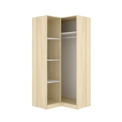 Armario esquinero Emax 2 puertas 203,5x95x97 cm