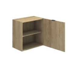 Armario Italia puerta + 1 estante marrón 55x55x33 cm
