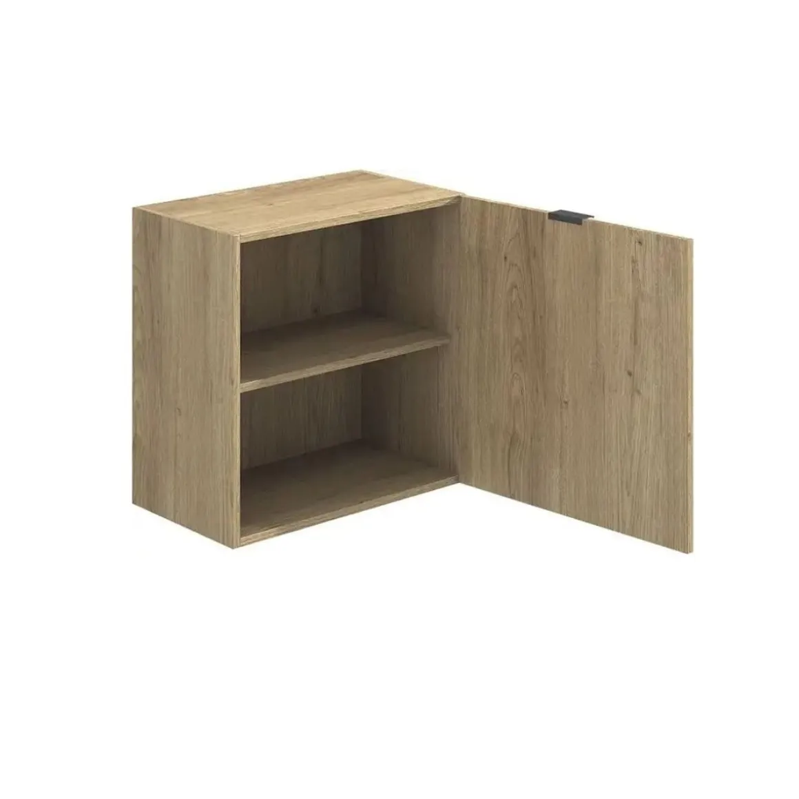 Armario Italia puerta + 1 estante marrón 55x55x33 cm