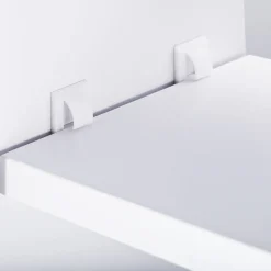 Armario Kean Homcom 2 puertas con espejo blanco 60x80x15 cm