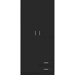 Armario Kei 2 puertas + 2 cajones 180x80x52 cm