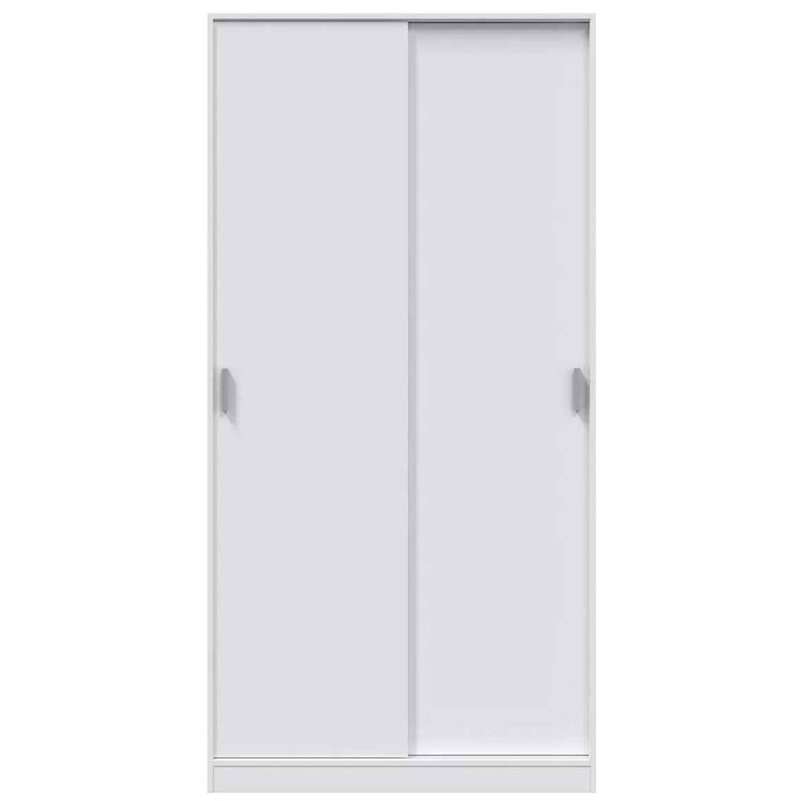 Armario Max 2 puertas correderas blanco 200x100x52 cm