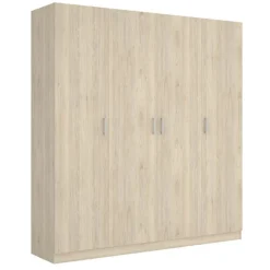 Armario Maxi 4 puertas abatibles 215x200,8x52 cm
