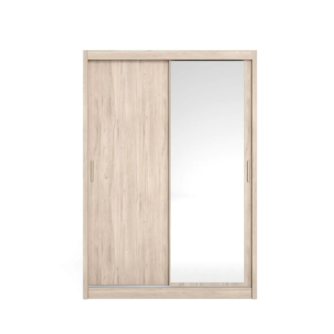 Armario Mijas 2 puertas correderas con espejo 215,5x150x58,9 cm